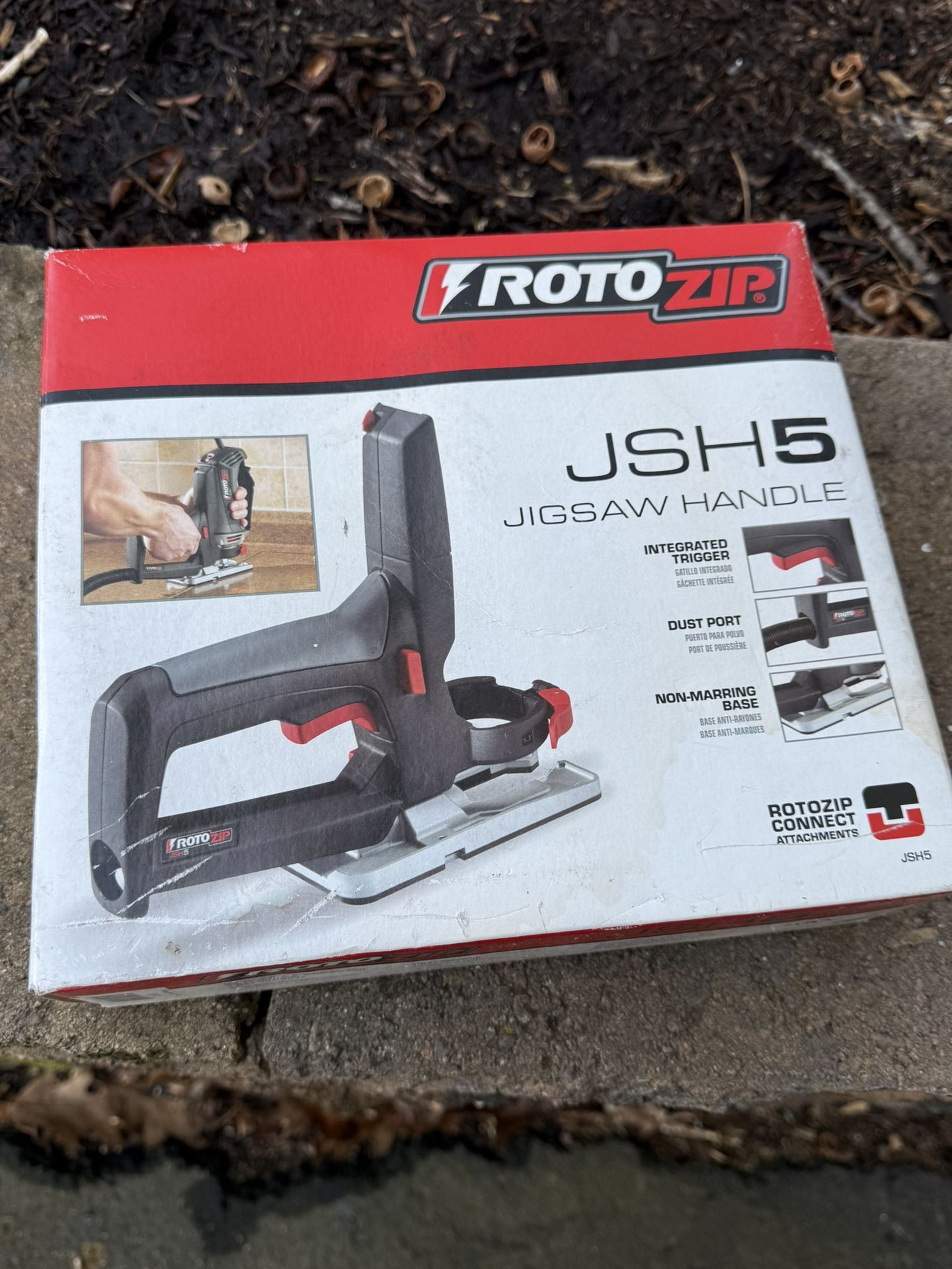 RotoZip JSH5 Jigsaw Handle NIB