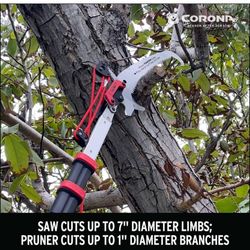 12 in. Blade, 16 Ft. Aluminum Tree Pruner