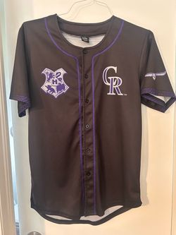 Colorado Rockies Harry Potter Night Collectors SGA Giveaway Howarts Jersey Small