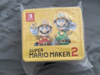 Super Mario Maker 2 Metal Lunch Pail (Brand New)