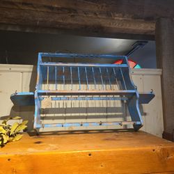 Antique Plate Rack