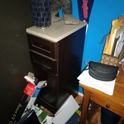 Marble Bathroom End Piece