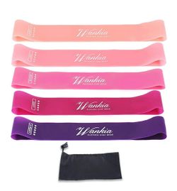 Exercise Resistance Bands for Home Fitness, Yoga, Stretching and Strength Training, Resistance Bands