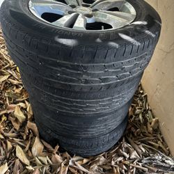 originalw Chevrolet rims and tires 225/65R/17