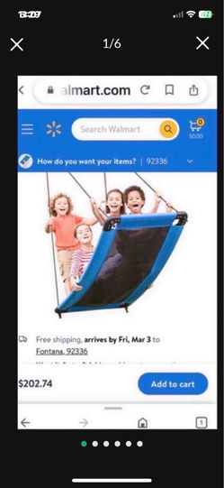 awesome swing it’s brand new used a couple of hours