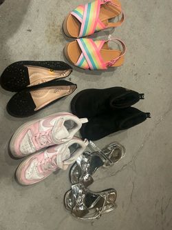 Girls Shoes Bundle – 5 Pairs size 3