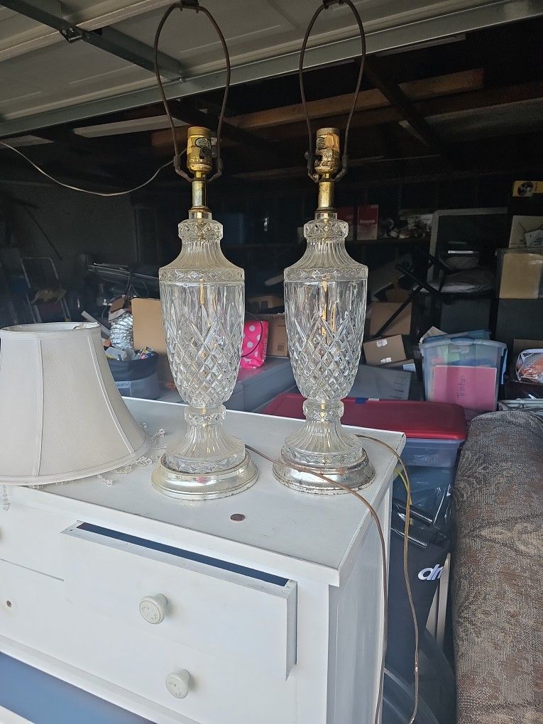 Crystal Lamp Set