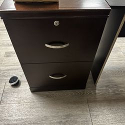 Wooden storage/filing cabinet 