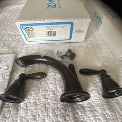 New Moen Tub Faucet, 5-piece bathroom fixture collection, Oil Rubbed Bronze Brantford Collection 