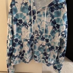 Blue Tie Dye Jacket 
