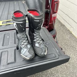 Motorcycle Track Boots 