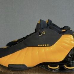 Nike Shox BB4 Metallic Gold AT7843-002 Sneakers Mens Size 13