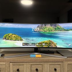 49” Samsung Ultra-Wide Curved Monitor