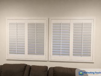 Persianas para Puerta Corrediza, Plantation, Instalacion Profesional 909‑681‑7003