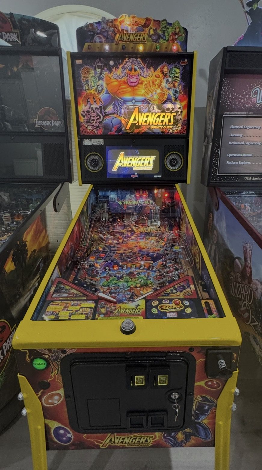 Avengers Pinball Machine : Infinity Quest (Limited Edition)