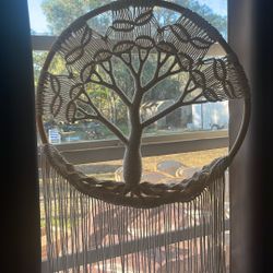 Boho Tree of Life Macrame’ -Wall Hanging- Large Neutral Decor