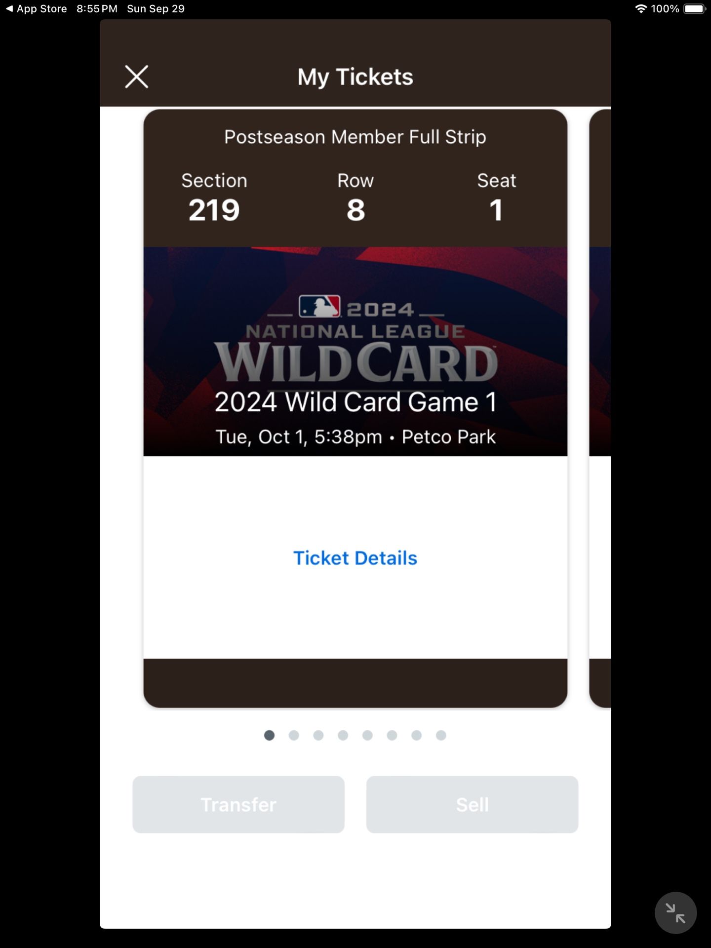 Padres Wild card