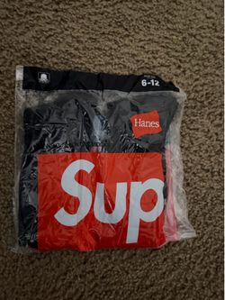 Black supreme socks (2 pairs)