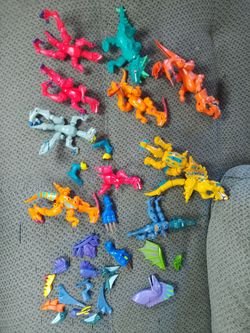 Hasbro Dino Hero Mashers Jurassic World Dinosaurs And Pieces Lot
