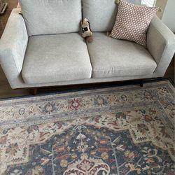 Kasala Phinney Loveseat (Fawn Color) - Great Condition