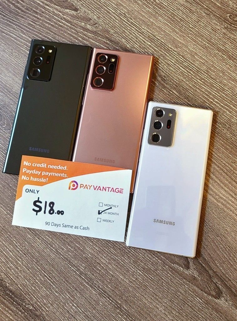 In Box Samsung Galaxy Note 20 5G Ultra 128gb Unlocked Like New