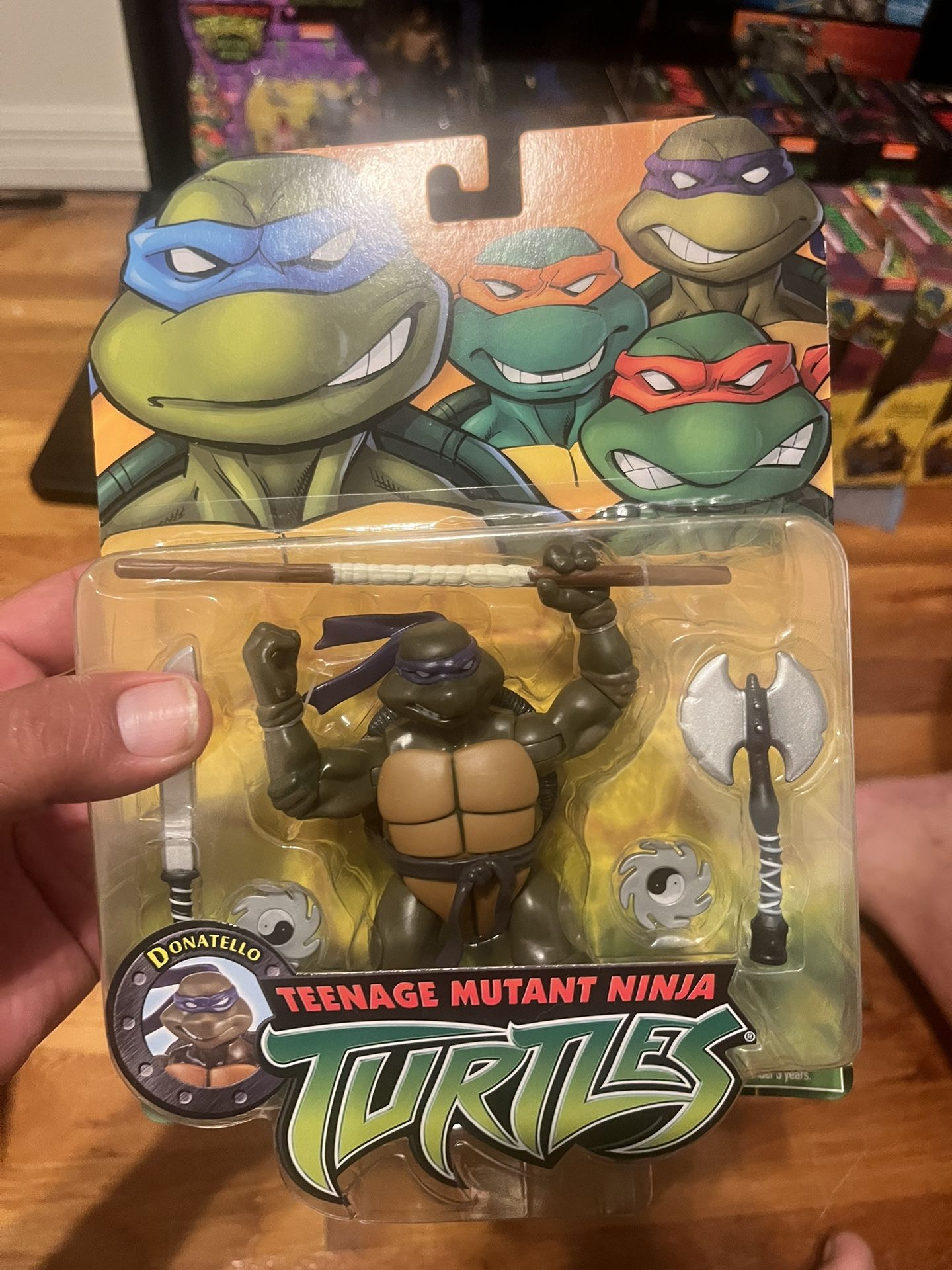 2002 Re release Playmates Line TMNT