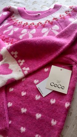 Pink CeCe sweater 🎀