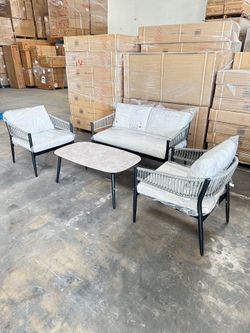 Outdoor 4-piece patio set
