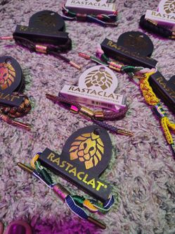 Rastaclat Bracelet Collection - Lot of 12 Braided & Knotted Shoelace Bracelets
