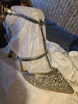 INC Rhinestone heels size 7