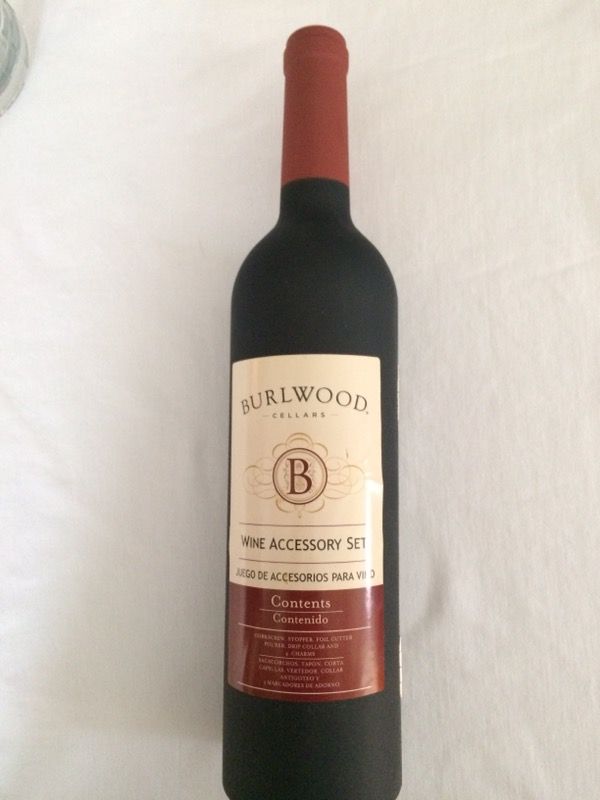 Crofton Burlwood Wine Accessory Set For Sale In Elmhurst Il Offerup