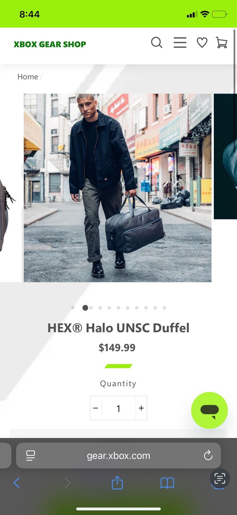 Hex HALO Bag