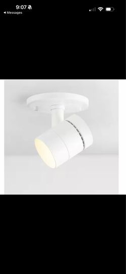 VidaLite Parry Integrated LED Spotlight, Matte White, LED, UL Listed,