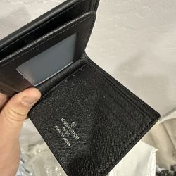 Black designer men’s wallet