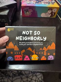 Not So Neighborly card game