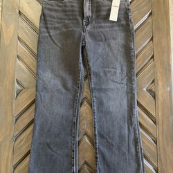 New w/tag Hudson Womens 27 Size 4 Blair High-Rise Boot Cut Dark Wash Demin Jeans