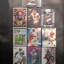 Las Vegas Raiders Football Rookie Cards Set of 10 For $5