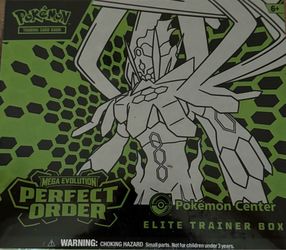 Perfect Order Pokemon Center New