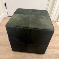Minotti 'Villon' Pony Skin Ottomans by Rodolfo Dordoni