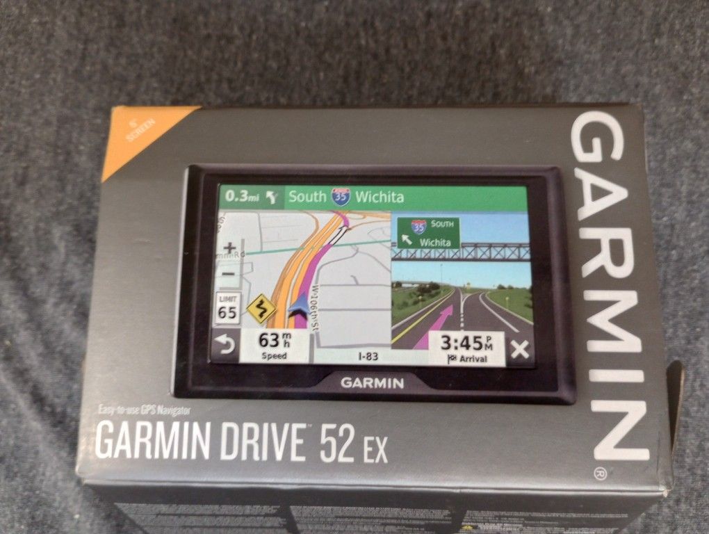 Garmin Drive 52ex W/ Additional Mount