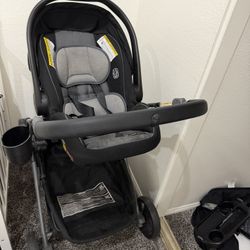 Graco Travel System W/ Stroller , Bassinet, Base 