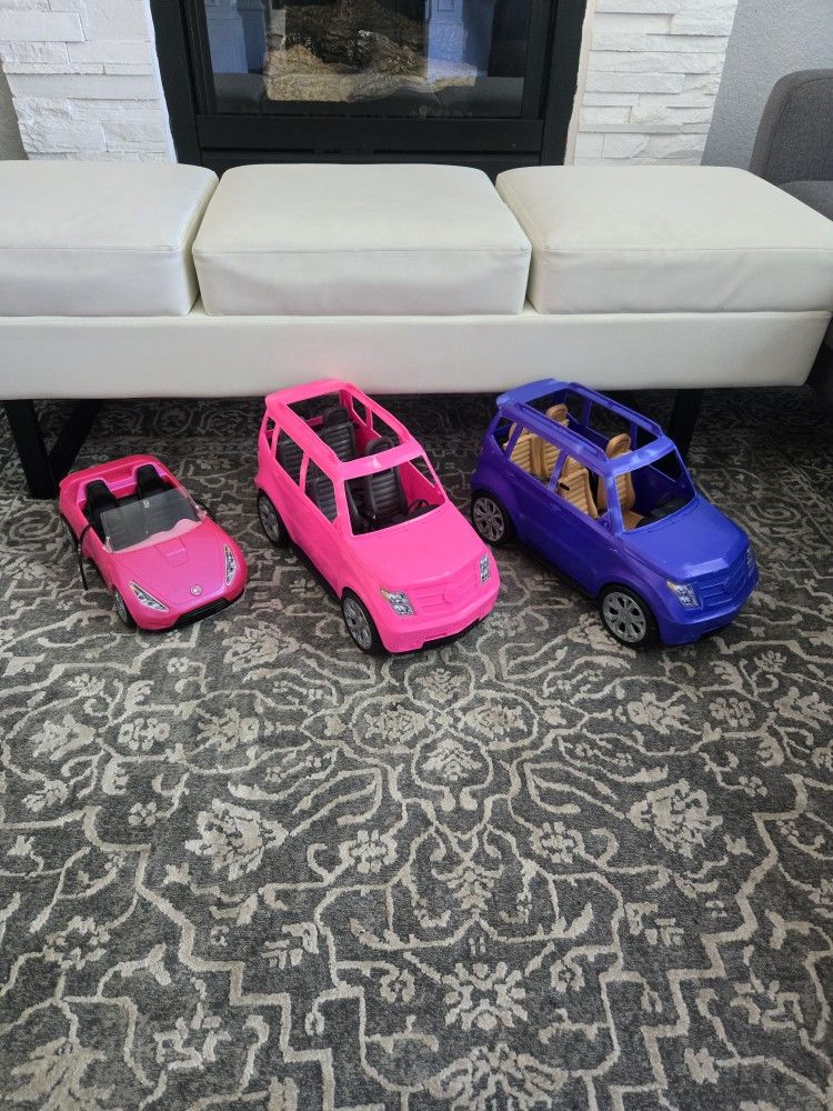 Barbie Doll Toy Cars