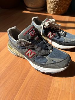 New Balance 993 Coast Guard Made in USA Men’s 11.5 D Navy Gray Red