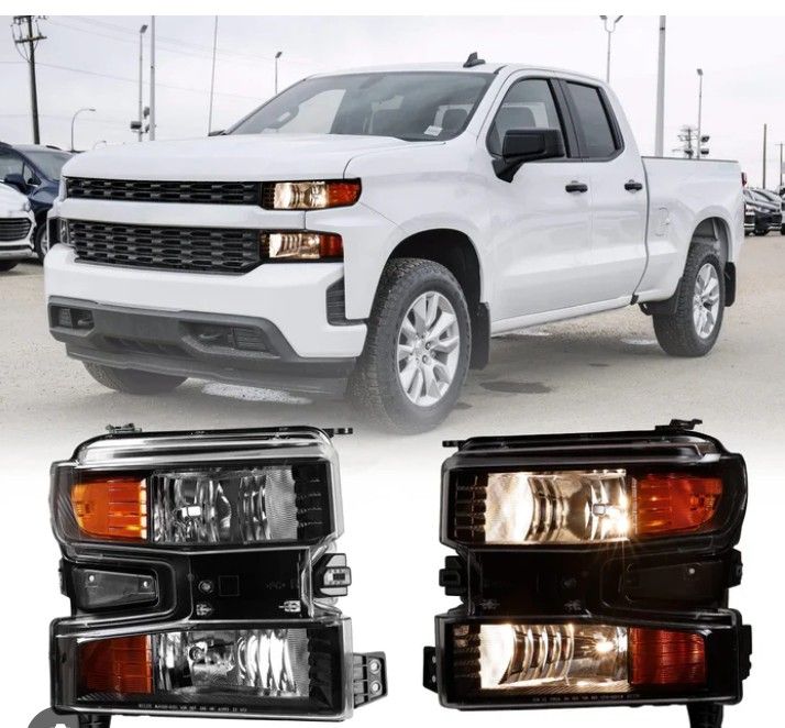 2020 Silverado Headlights OEM  Part