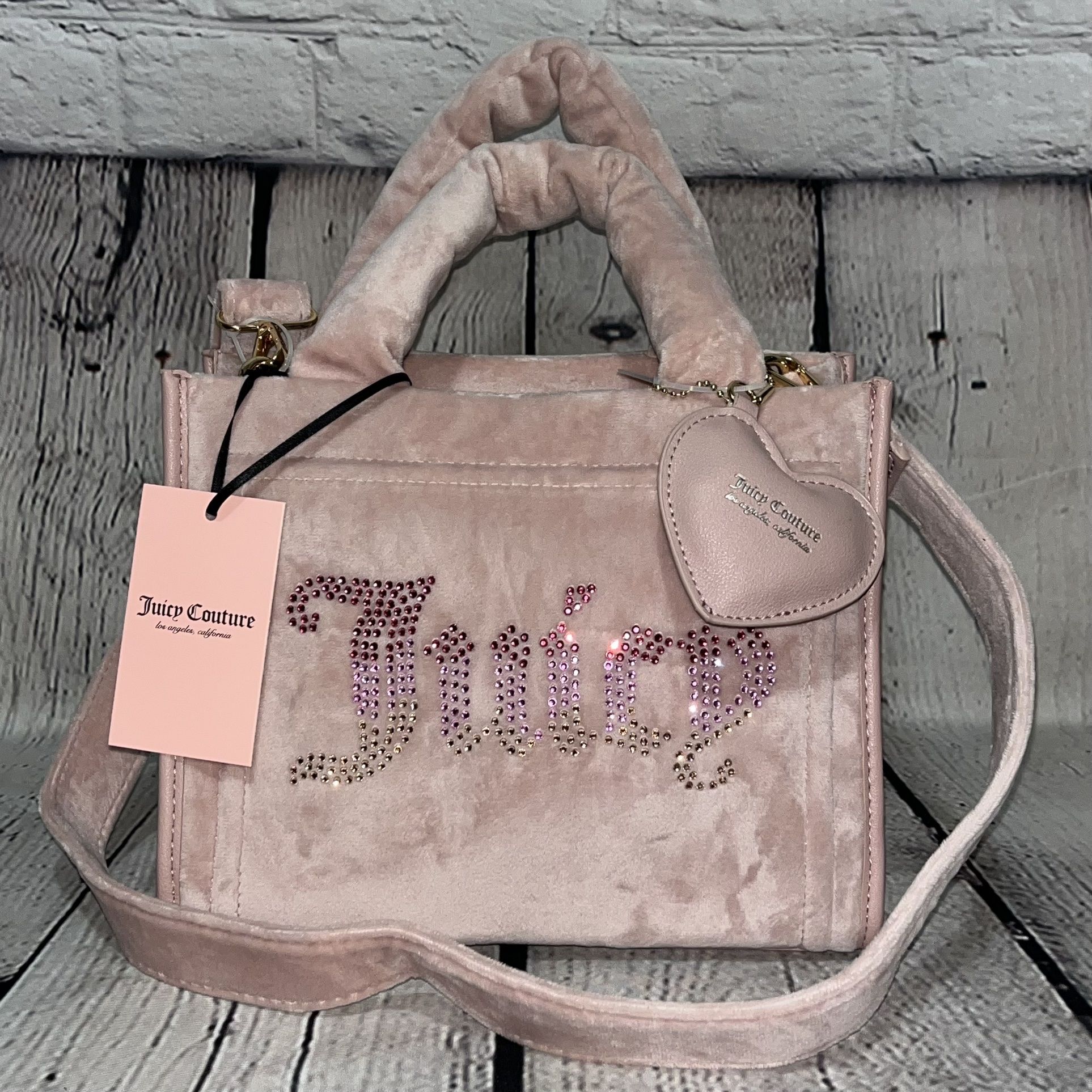 NWT Juicy Couture Dusty Blush Big Spender Mini Tote Bag for  display picture 3