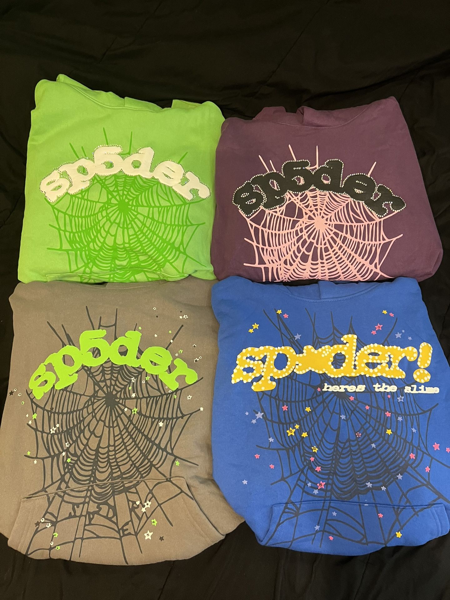 Spider Spid5r Hoodie Sweatshirt Lot