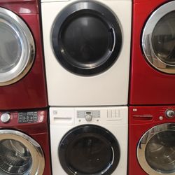 SET WASHER AND DRYER KENMORE WHITE ✨️STACKABLE-SIDE BY SIDE✨️ ✅️FREE DELIVERY ✅️