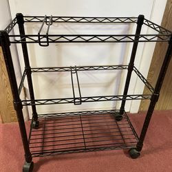 Mobile wire file cart