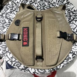 Used KONG Tactical Vest Dog Harness – Small – Durable & Control-Ready