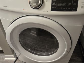 Samsung White Front-Load Electric Dryer in good condition